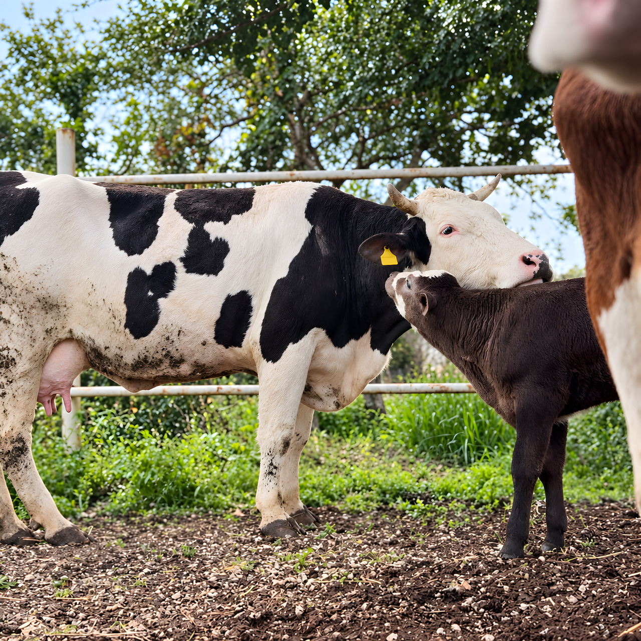 Mucca, nella fattoria di Equiturismo Cultura